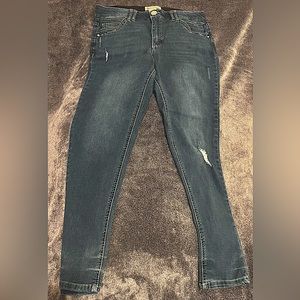 Democracy AB Technology, Distressed Jeans, size 14